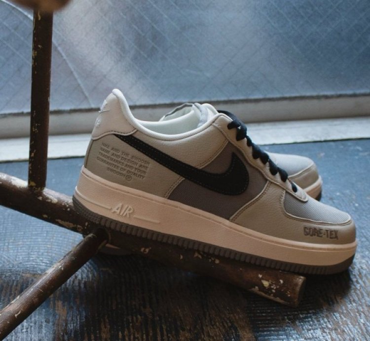 Goretex X Nike Air Force 1 Grey White Sneakers