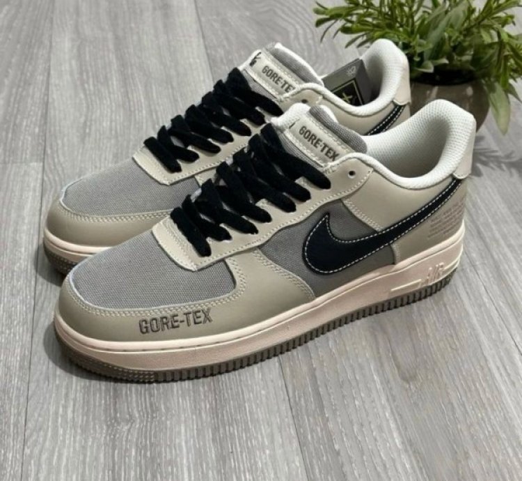 Goretex X Nike Air Force 1 Grey White Sneakers