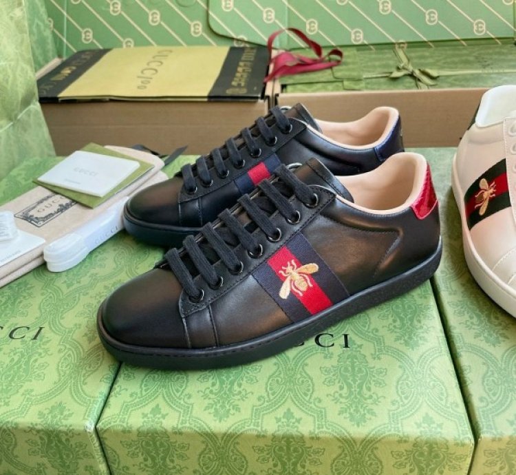 Gucci Ace Bee Black Sneakers