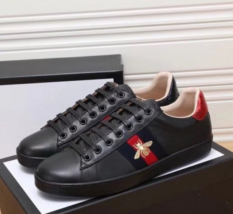 Gucci Ace Bee Black Sneakers