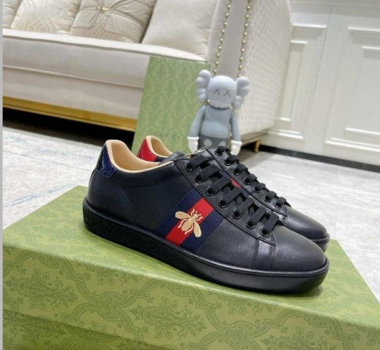 Gucci Ace Bee Black Sneakers