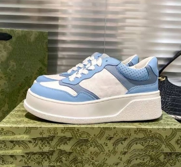 Gucci Embossed Platform Chunky Sneaker