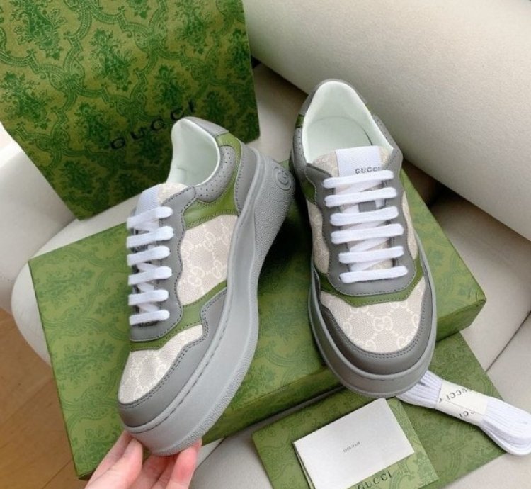 Gucci Gg White Beige Sneaker