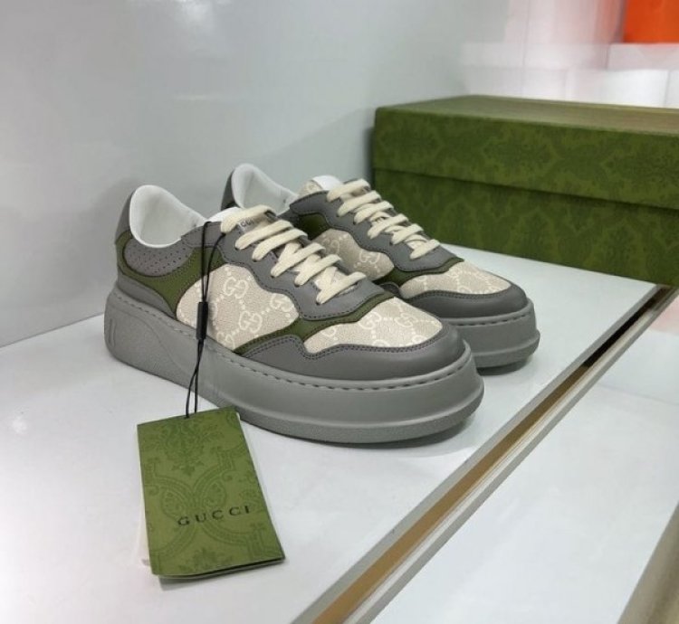 Gucci Gg White Beige Sneaker