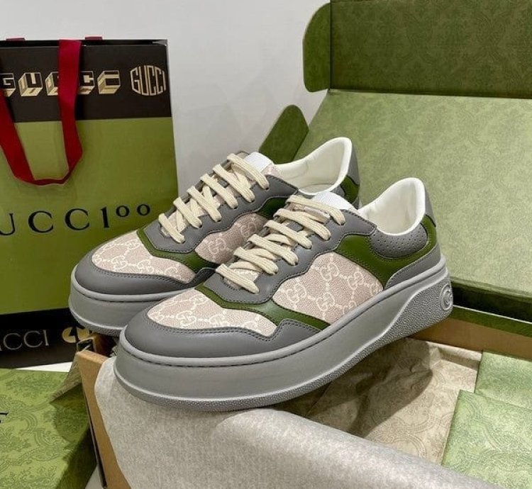 Gucci Gg White Beige Sneaker