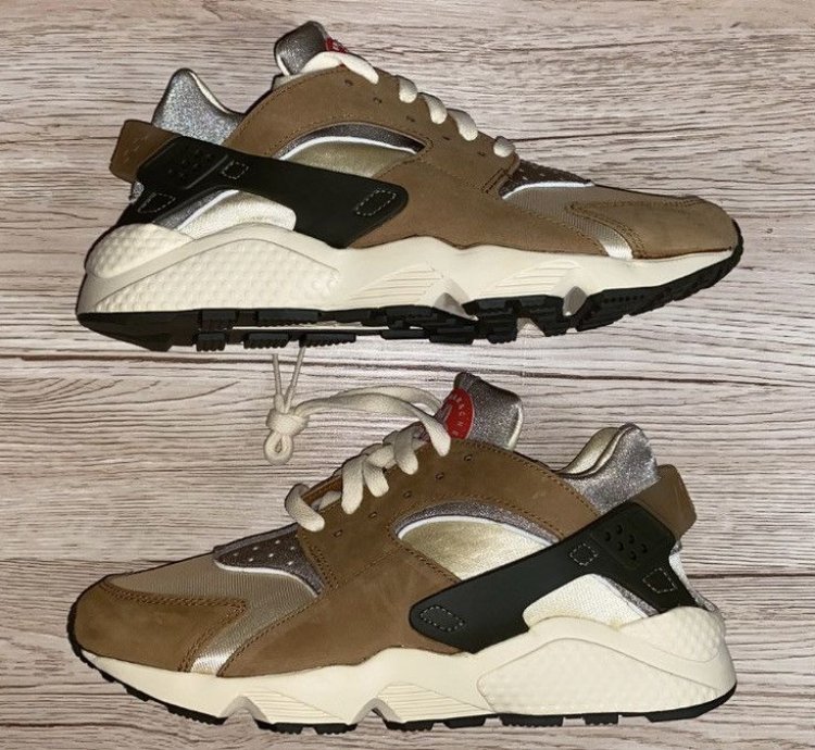 St Ssy Nike Air Huarache Desert Oak Ds Size 9 240