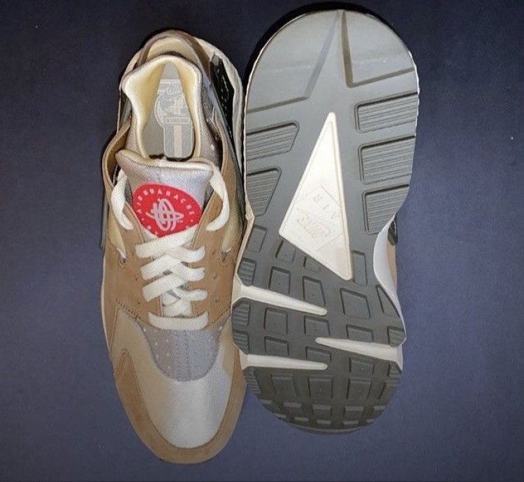 St Ssy Nike Air Huarache Desert Oak Ds Size 9 240