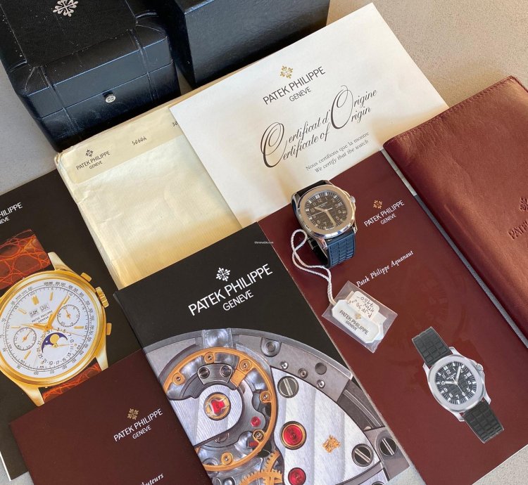 Patek Philippe Aquanaut 5060 1st Model Nautilus Aquanaut