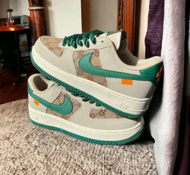 Gucci X Nike Air Force 1 07 Sneakers