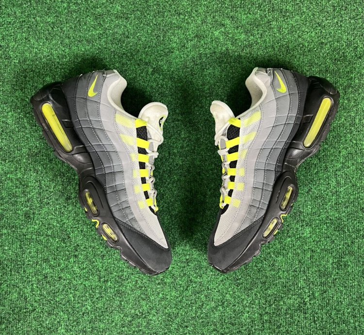 Nike Air Max 95 Og Neon Yellow Green Black 2020 Mens Size 13