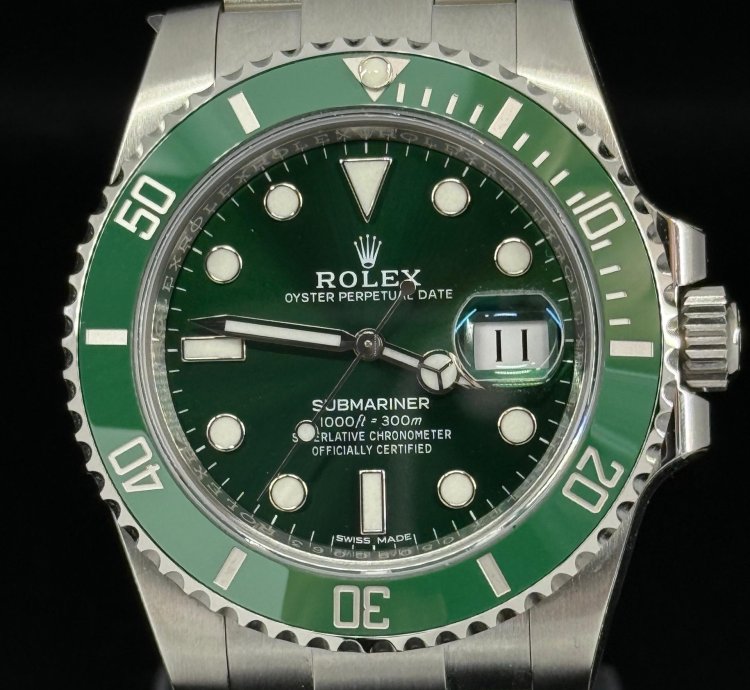 Rolex Submariner Date Full Stickersbut Back Case And White Tag