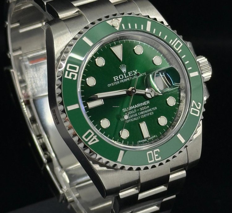 Rolex Submariner Date Full Stickersbut Back Case And White Tag