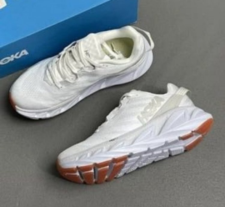 Hok A One Elevon 2 White Sneakers
