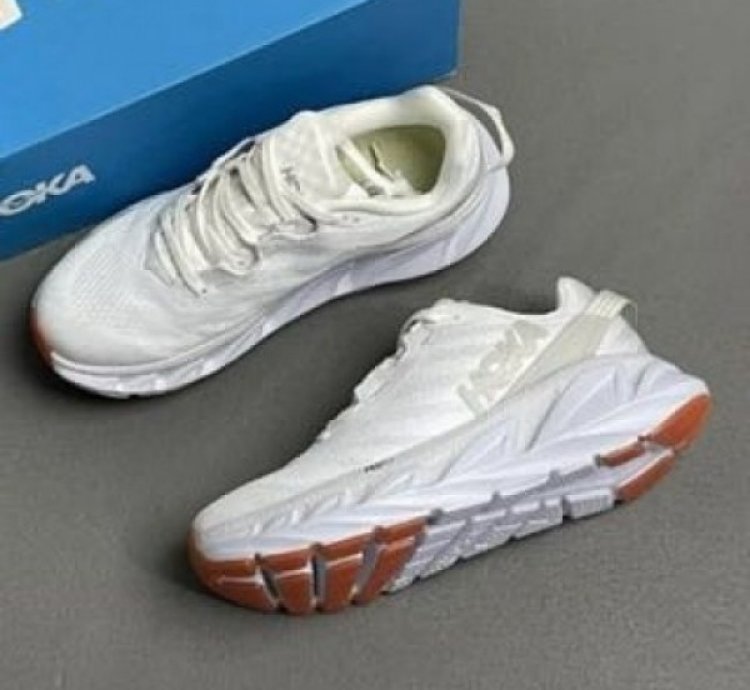 Hok A One Elevon 2 White Sneakers