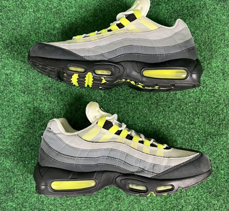Nike Air Max 95 Og Neon Yellow Green Black 2020 Mens Sz 11