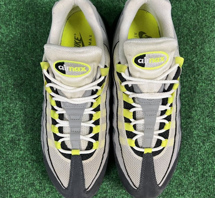 Nike Air Max 95 Og Neon Yellow Green Black 2020 Mens Sz 11
