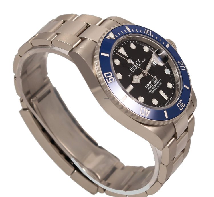 Rolex Submariner Date Full White Gold Full Set 2021 Ref 126619lb