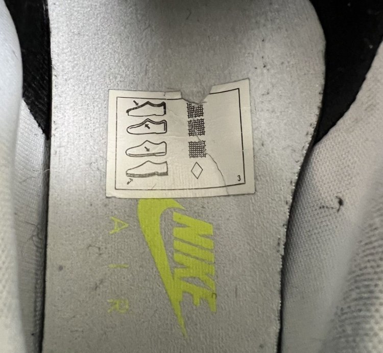 Nike Air Max 95 Sp Men Sz 9 Neon Yellow Volt Black Patch