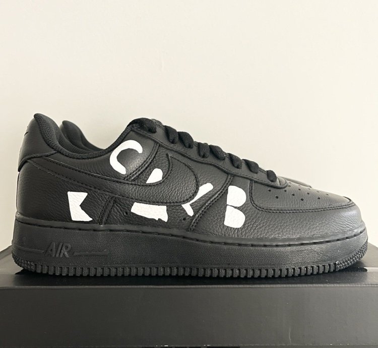 Steal 2025 Nike Comme Des Gar Ons Black Air Force 1 Low