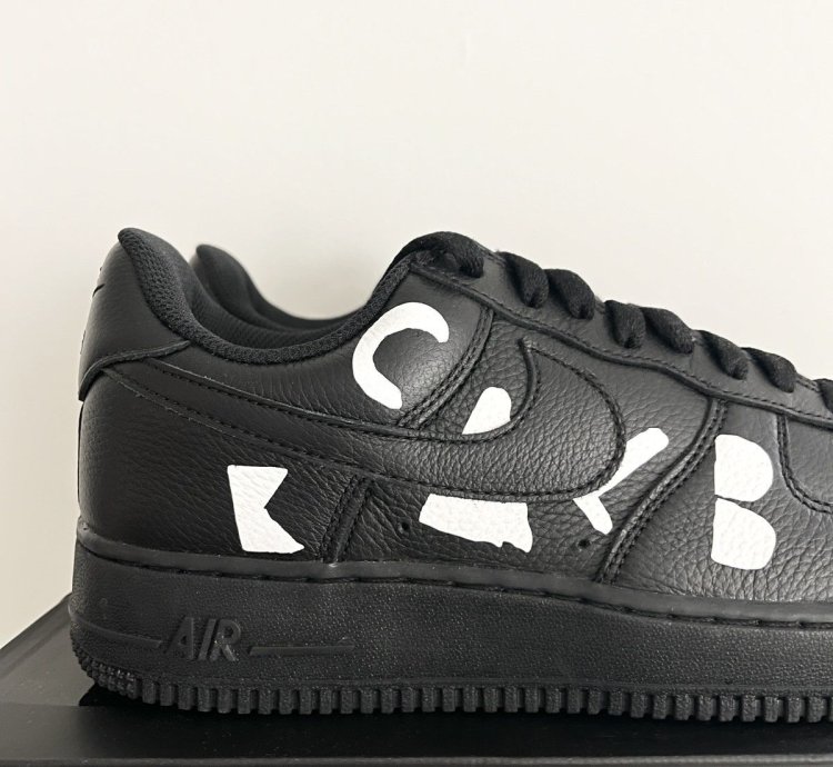 Steal 2025 Nike Comme Des Gar Ons Black Air Force 1 Low