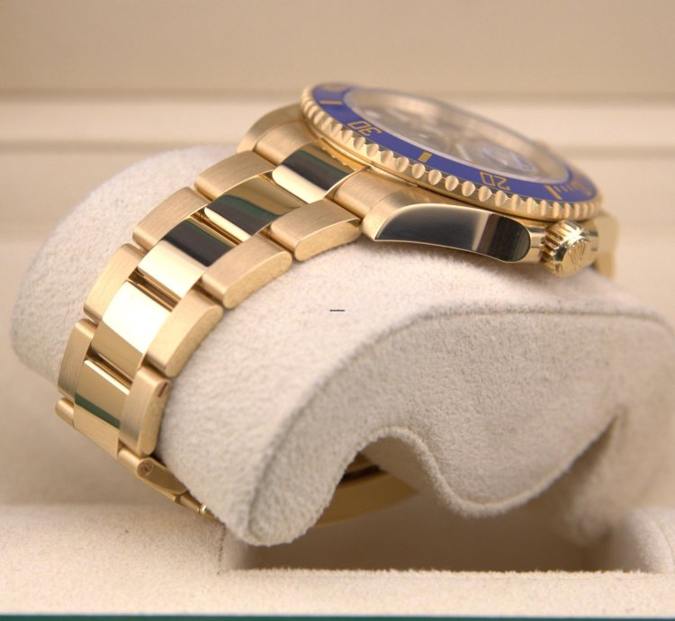 Rolex Submariner Date Gold Bluesy 126618lb Full Set