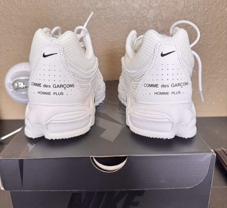 Nike Air Max 97 Comme Des Gar On Homme White Black