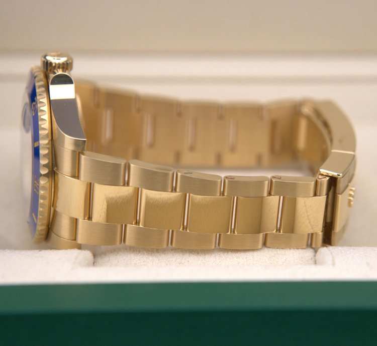 Rolex Submariner Date Gold Bluesy 126618lb Full Set