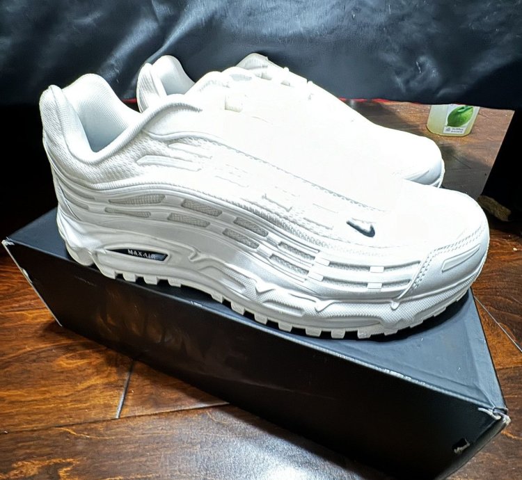 Nike Air Max 97 Comme Des Gar On Homme White Black