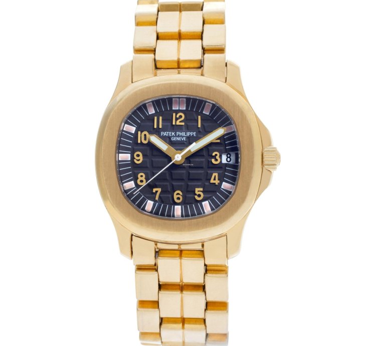 Patek Philippe Aquanaut 5066 1j 18k Yellow Gold 36mm Watch