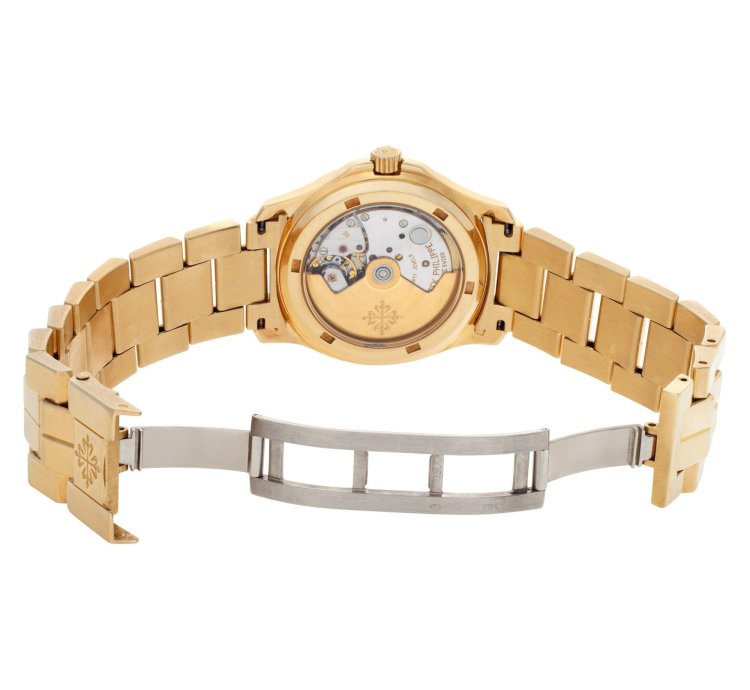 Patek Philippe Aquanaut 5066 1j 18k Yellow Gold 36mm Watch