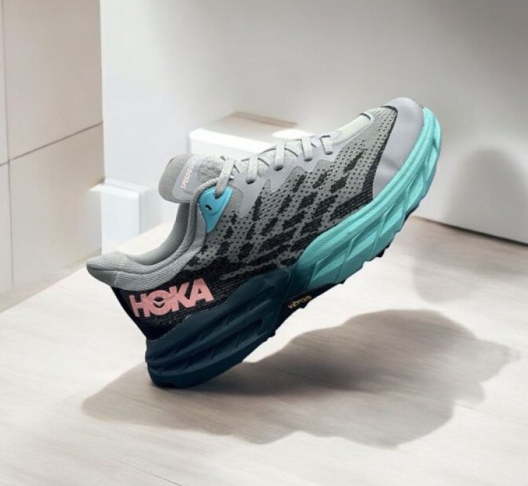 Hoka One Speedgoat Grey Sneakers