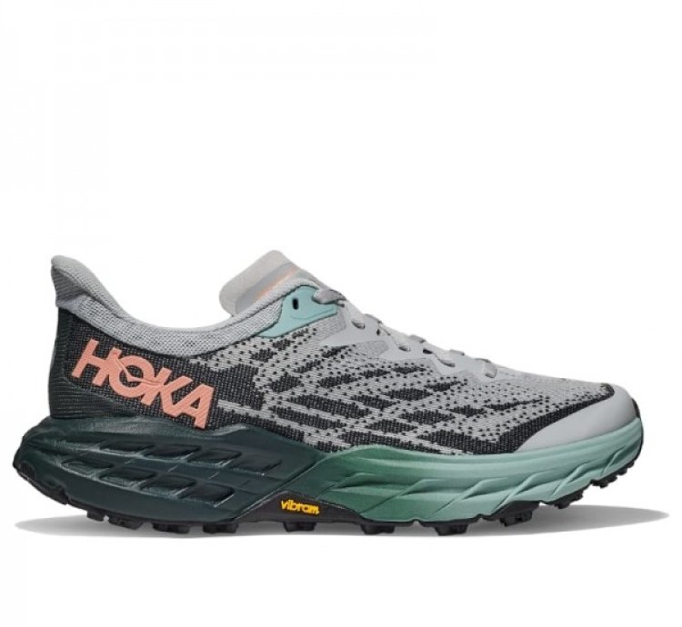 Hoka One Speedgoat Grey Sneakers