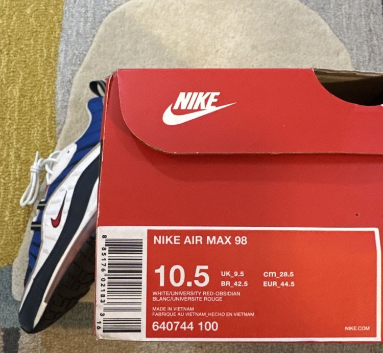 Nike Air Max 98 Gundam - Gently Used - Size 10 5