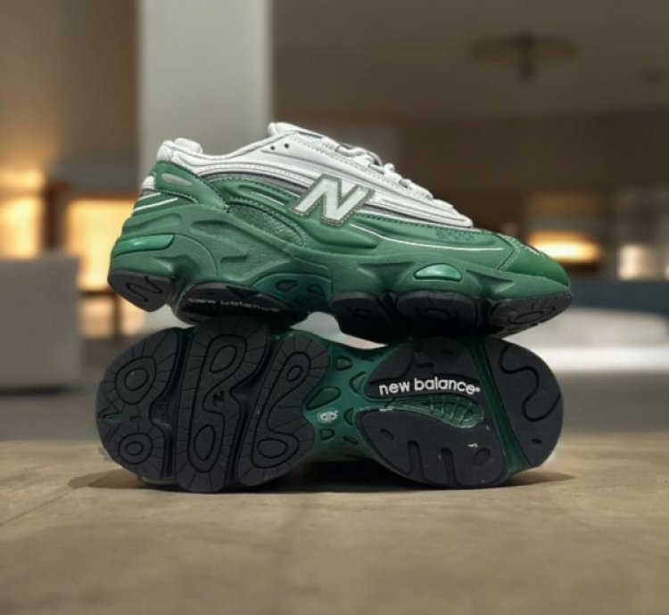 Jfg X Newbalance 1000 Green Ice Sneakers