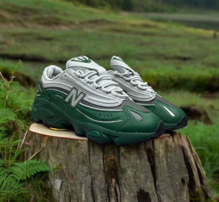 Jfg X Newbalance 1000 Green Ice Sneakers
