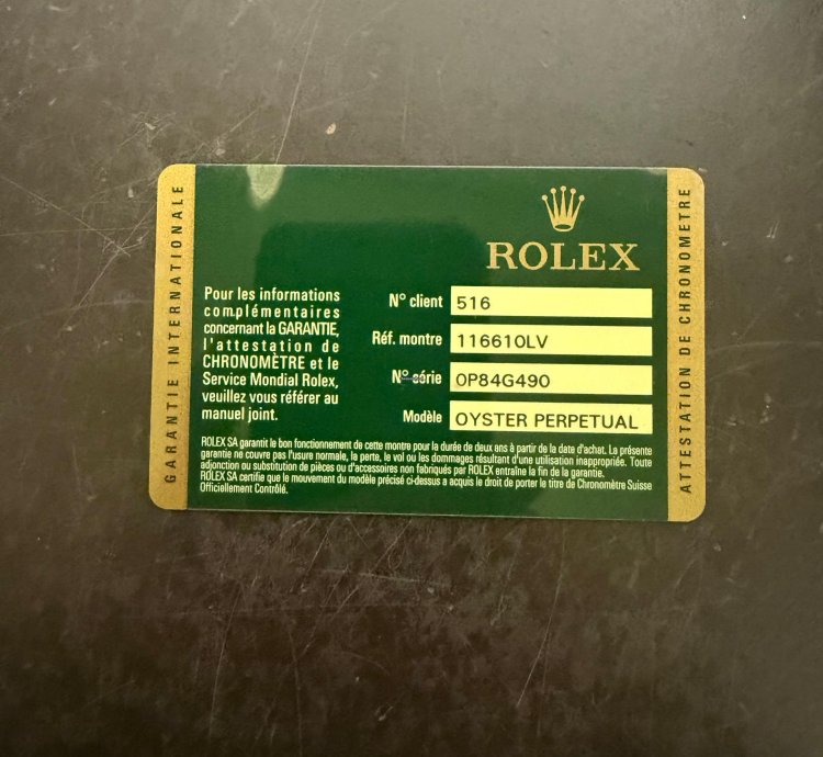 Rolex Submariner Date Hulk 116610lv