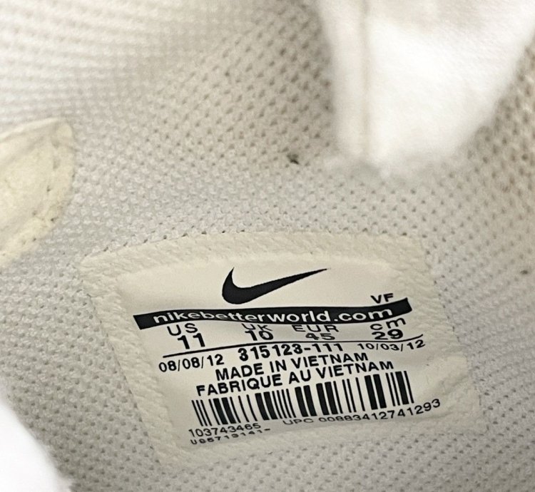 Steal Vintage Nike Air Force 1 Mid 82 White