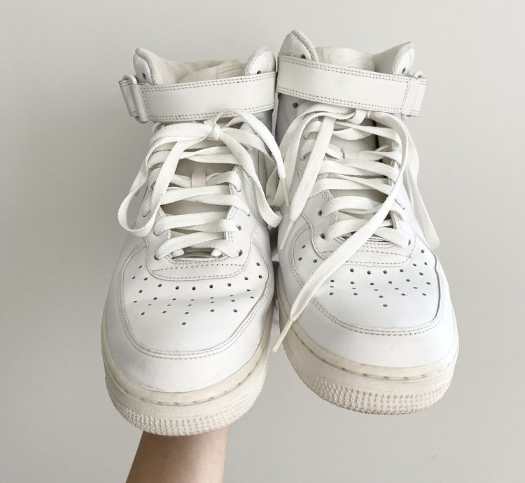 Steal Vintage Nike Air Force 1 Mid 82 White