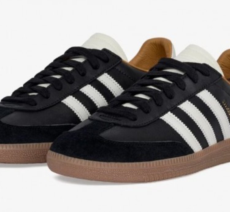 Jjjjound X Adidas Samba Core Black Gum Sneakers