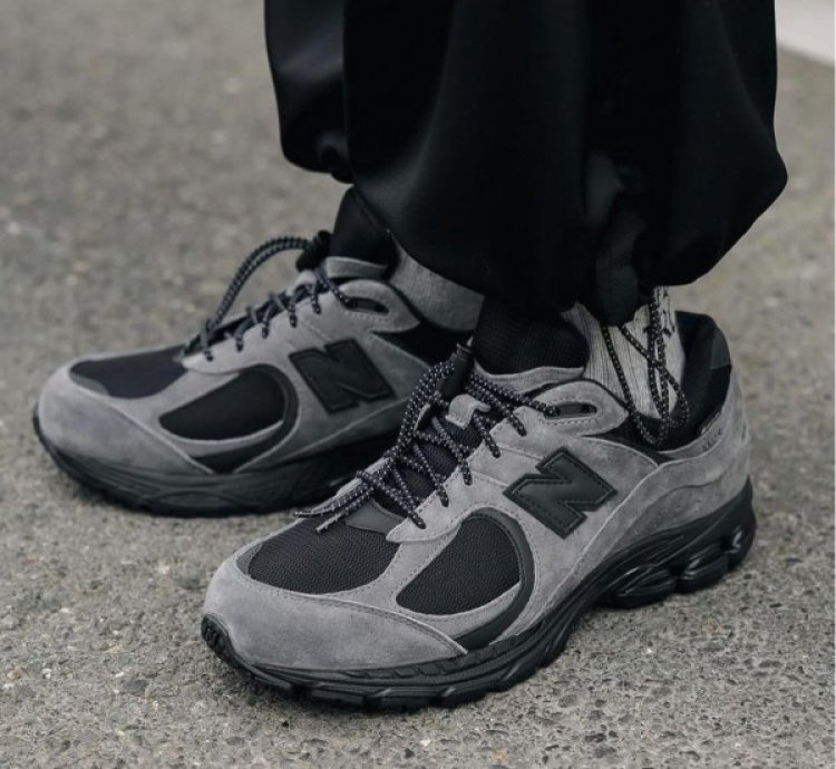 Jjjound X Newbalance 2002r Gore Tex Grey Sneakers