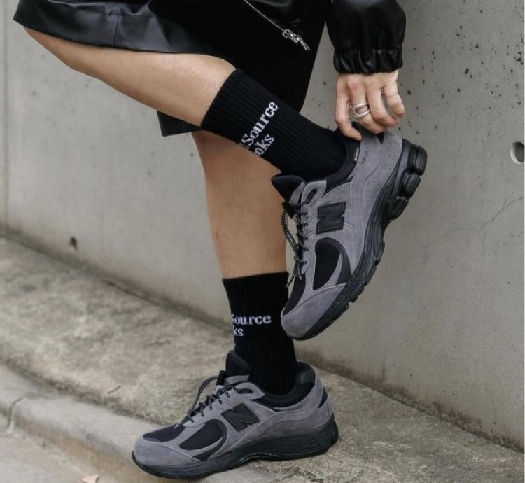 Jjjound X Newbalance 2002r Gore Tex Grey Sneakers
