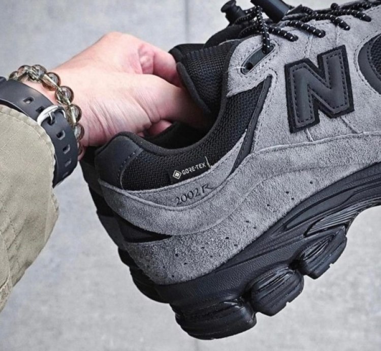 Jjjound X Newbalance 2002r Gore Tex Grey Sneakers