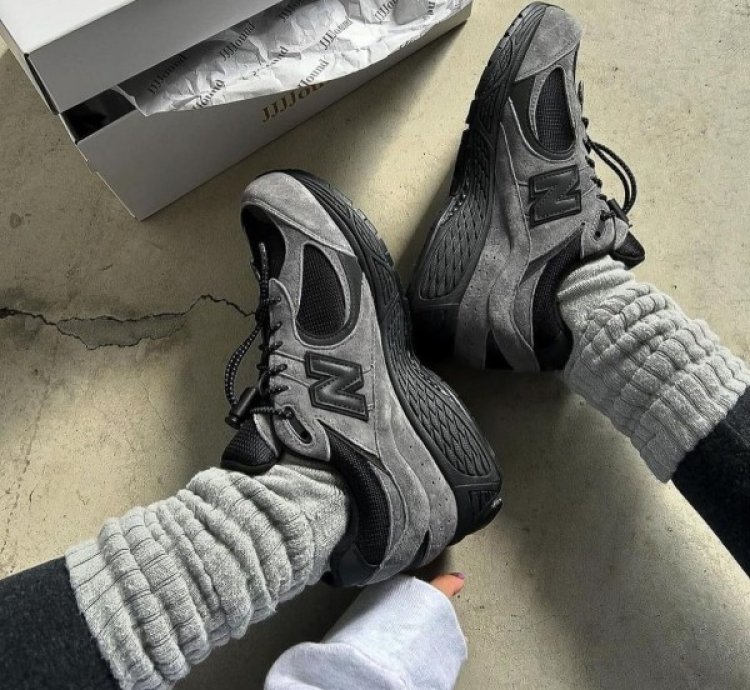Jjjound X Newbalance 2002r Gore Tex Grey Sneakers