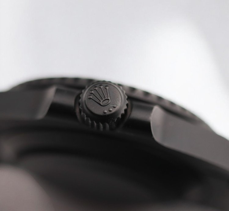 Rolex Submariner Date Hulk Black Dlc-pvd Rolex Submariner 40 Mm
