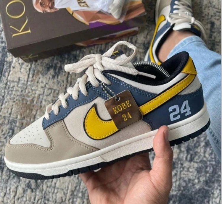 Kobe Bryant X Nike Sb Dunk Grey Blue Sneakers