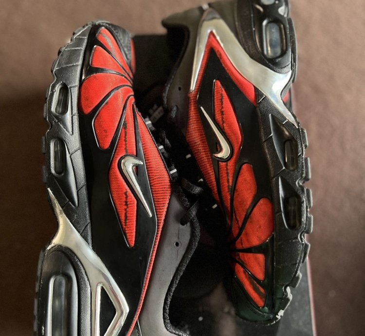 Nike Air Max Tailwind 5 Skepta Bloody Chrome Sz 9 5