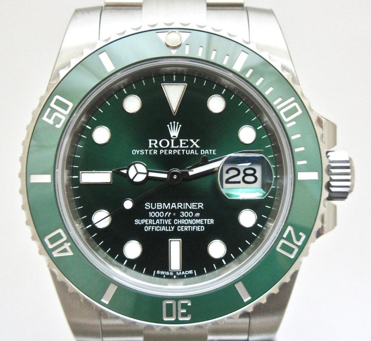 Rolex Submariner Date Hulk Nos Full Stickers 116610lv