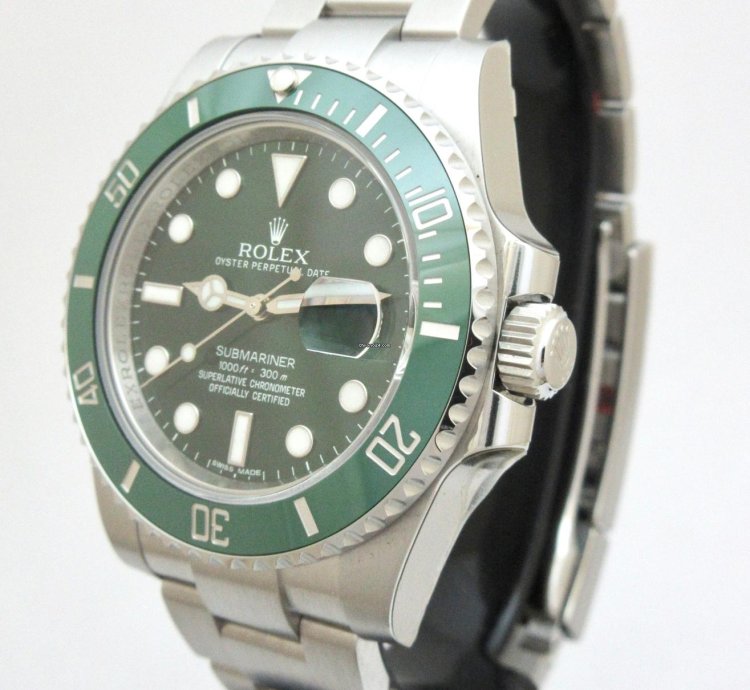 Rolex Submariner Date Hulk Nos Full Stickers 116610lv
