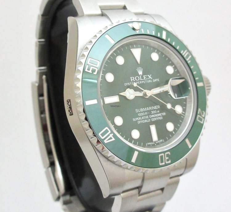 Rolex Submariner Date Hulk Nos Full Stickers 116610lv