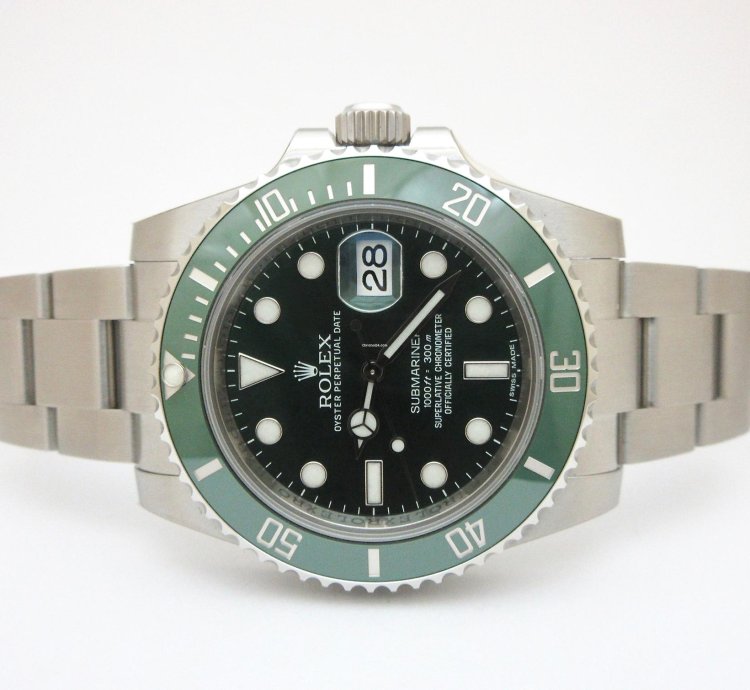 Rolex Submariner Date Hulk Nos Full Stickers 116610lv